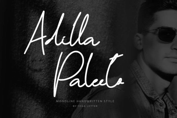 Adilla Paleeto: A Handwritten Font for Branding