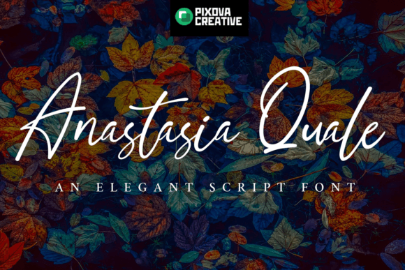 Anastasia Quale: A Script Font for Editorial Design
