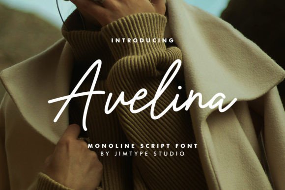 Avelina Script Font for Scroll-Stopping Design