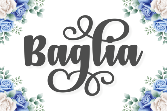 Baglia Font: Elevate Your Brand Identity
