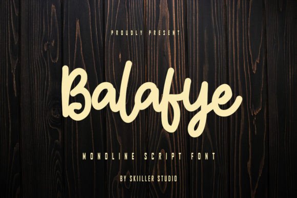 Balafye Font: Elevating Campaign Visuals