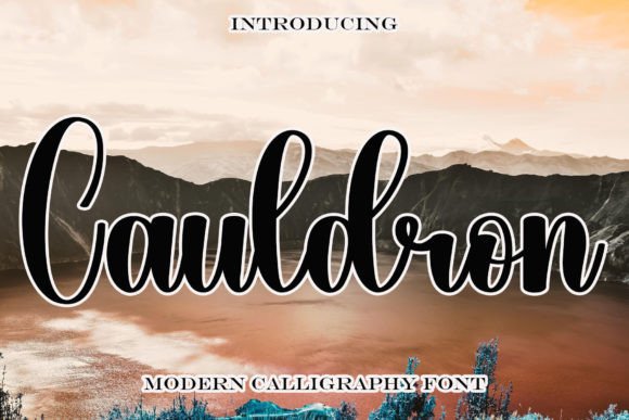 Cauldron: A Handwritten Font for Makers