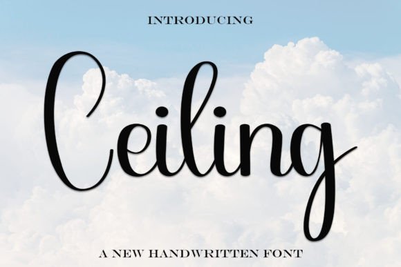 Ceiling Font: Elevate Your Handmade Brand