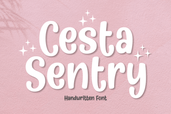 Cesta Sentry: A Handwritten Font for Digital Design