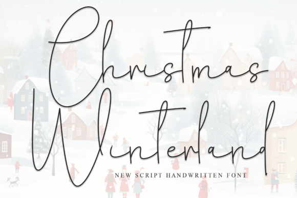 Christmas Winterland Font Review for Designers