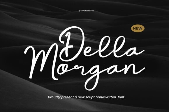 Della Morgan: A Handwritten Font for Editorial Design
