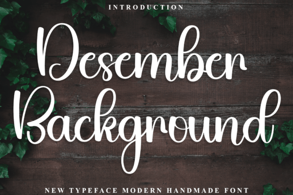Desember Background Font: A Designer’s Review