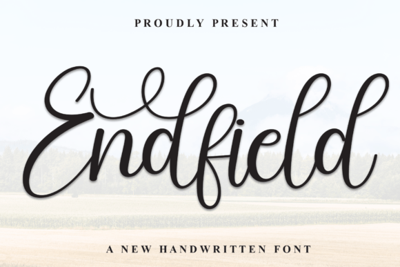 Endfield: A Handwritten Font for Branding