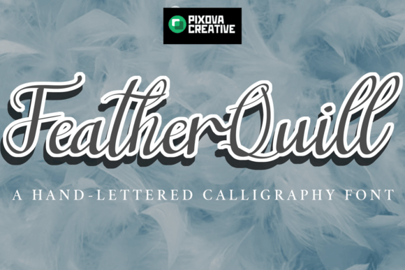 Featherquill: A Refined Script Font for Editorial Design