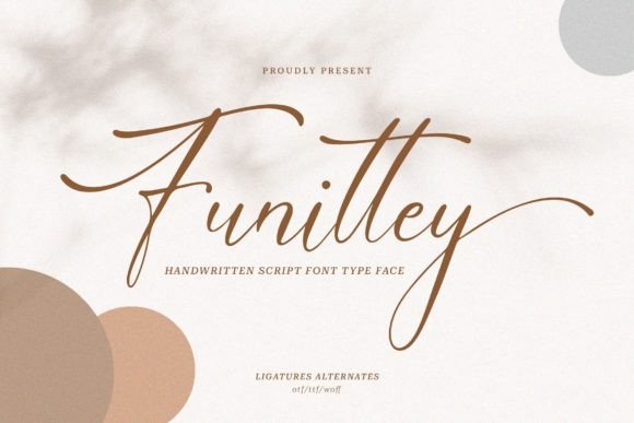 Funittey: The Elegant Script Font for Makers