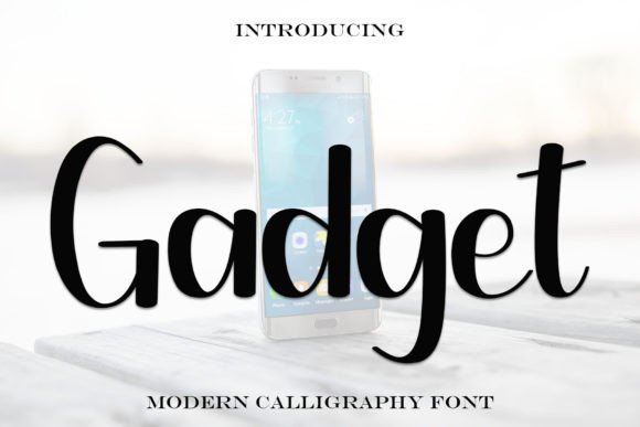 Gadget Font: Elevate Your Handmade Brand