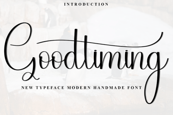 Goodtiming: A Script Font for Modern Web Design