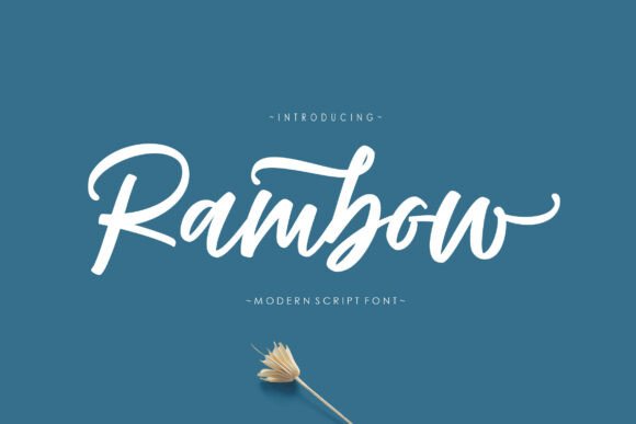 Rambow: A Premium Script Font for Web Design