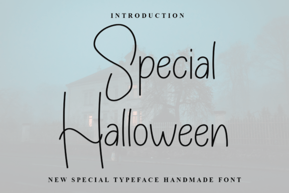 Special Halloween Font for Elegant Maker Designs