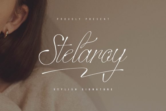 Stelaroy: A Refined Script Font for Editorial Design