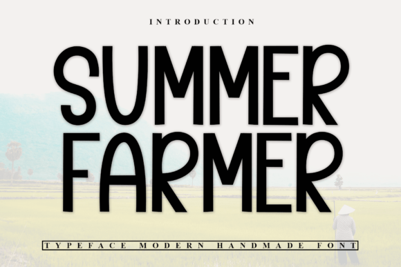 Summer Farmer: An Elegant Script Font for Editorial Design