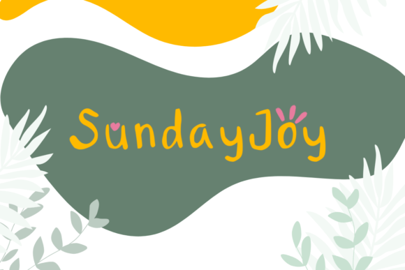 Sunday Joy: A Handwritten Typeface for Editorial Calm