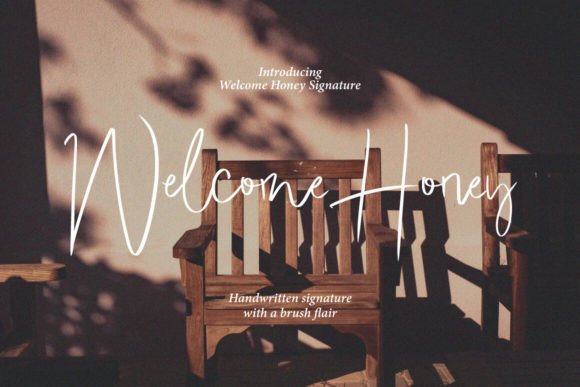 Welcome Honey: A Refined Script Font for Editorial Design