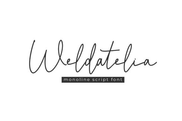 Weldatelia Font Review for Web Design